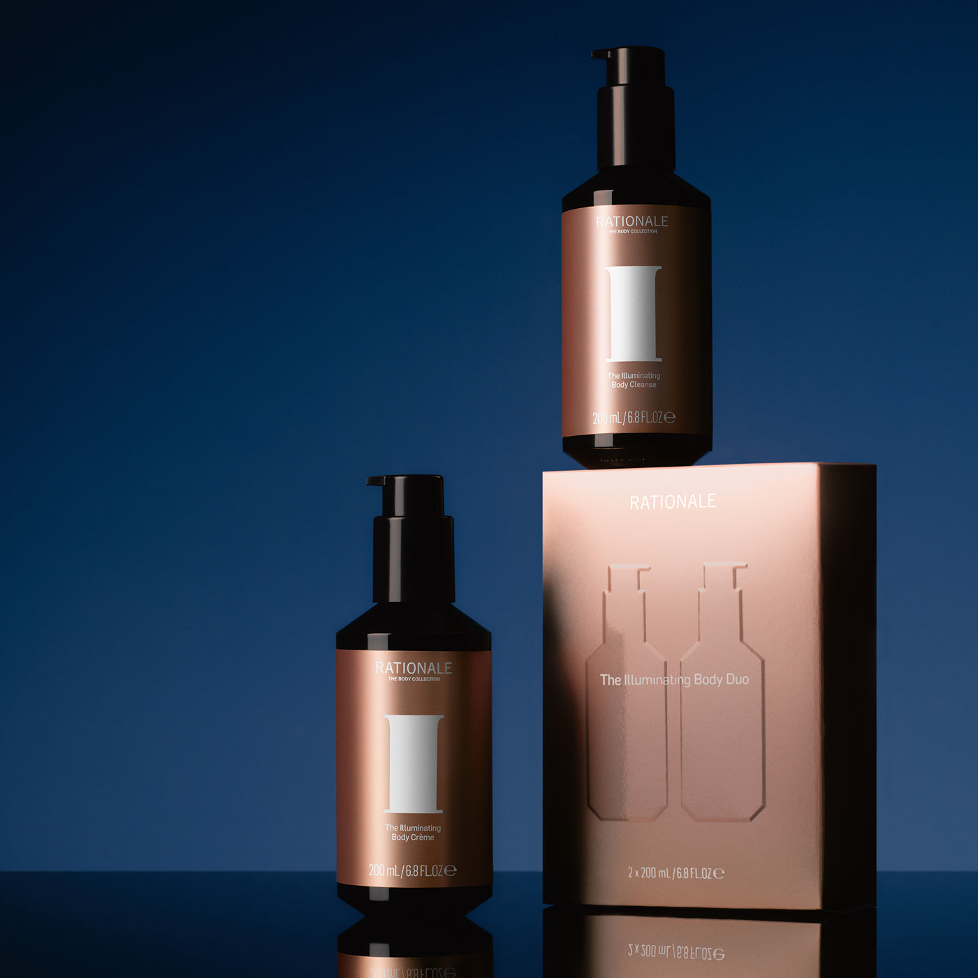 RATIONALE The Illuminating Body Duo 2 x 200mL